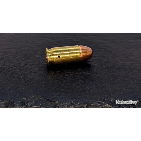 LOT DE 5 BALLES DE 45 ACP NEUTRALISE POUR DCORATION, COSPLAY PHOTOS....