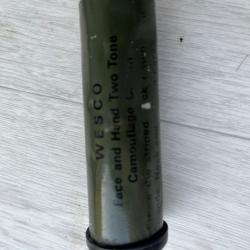 Tube de Camouflage (pour armée etc ... ) vert /marron WESCO