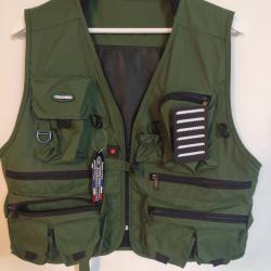 Gilet de pêche à la mouche GARBOLINO Taille L