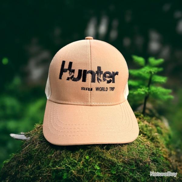 Casquette Hunter marron clair
