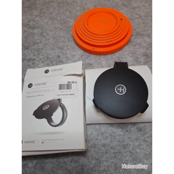 HAWKE- Flip Cover Objectif 56mm