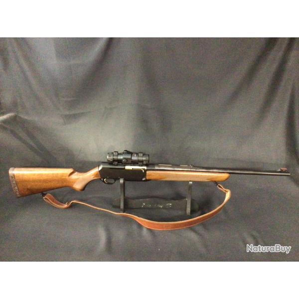 Carabine semi auto BROWNING Bar II en calibre 270 win + point rouge Hakko