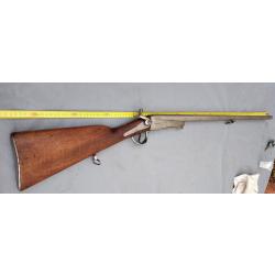 FUSIL CALIBRE 10 A BROCHE AVEC BOITE DE 10 CARTOUCHES A BROCHE