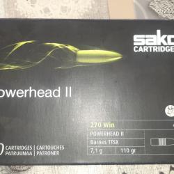 Balles 270 Win  sako powerhead