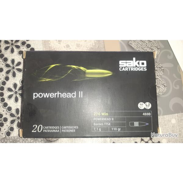 Balles 270 Win  sako powerhead