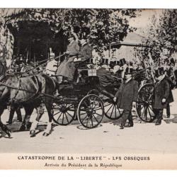 CPA - Marine Militaire - CATASTROPHE DE LA " LIBERTÉ "-LES OBSÈQUES   N°3413