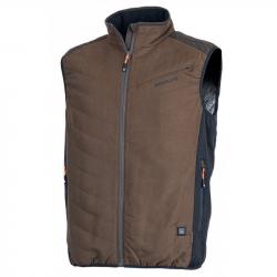 Pack gilet chauffant Somlys marron T.S + batterie 5V