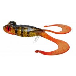 Leurre souple Gunki Bull Frog 130 Ghost Stripe Frog