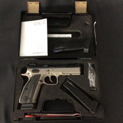 Pistolet CZ SHADOW II URBAN GREY en calibre 9x19 comme neuf