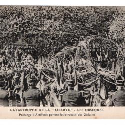 CPA - Marine Militaire - CATASTROPHE DE LA " LIBERTÉ "-LES OBSÈQUES   N°3411