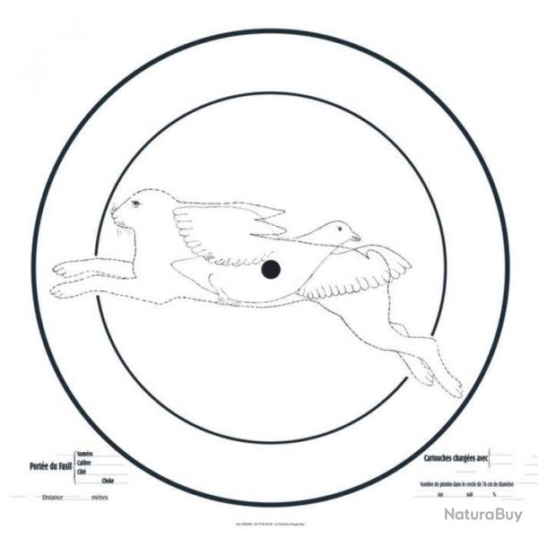 Cible d'Essai pour Fusil COURT 90x90 Default Title