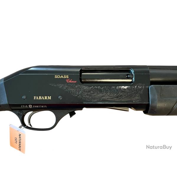 Fusil  pompe FABARM "SDASS Chasse" cal 12/76, 76cm, mise  prix 1 sans prix de rserve, occasion