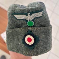 Calot soldat Allemand de la HEER WW2 Wehrmacht