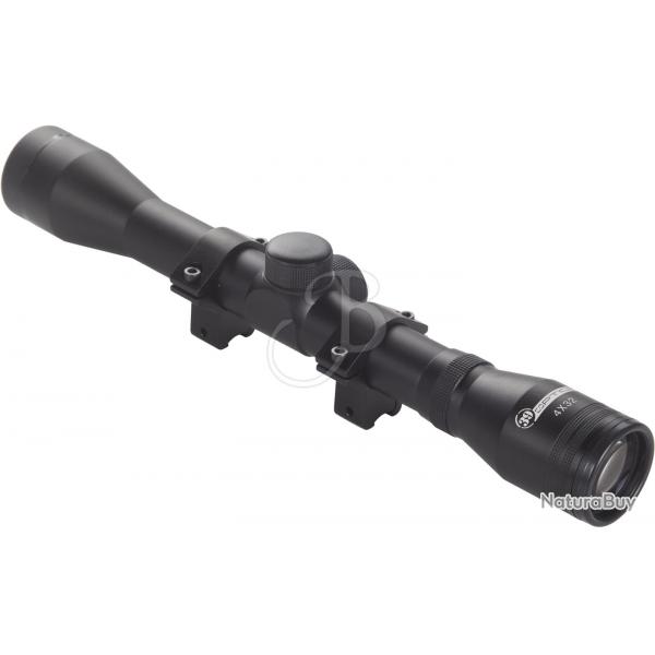 39OPTICS - Lunette 4X32 RET. MIL-DOT avec attaque