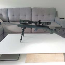 Savage MKII 22lr + 6-24x50 + bipied + Silencieux