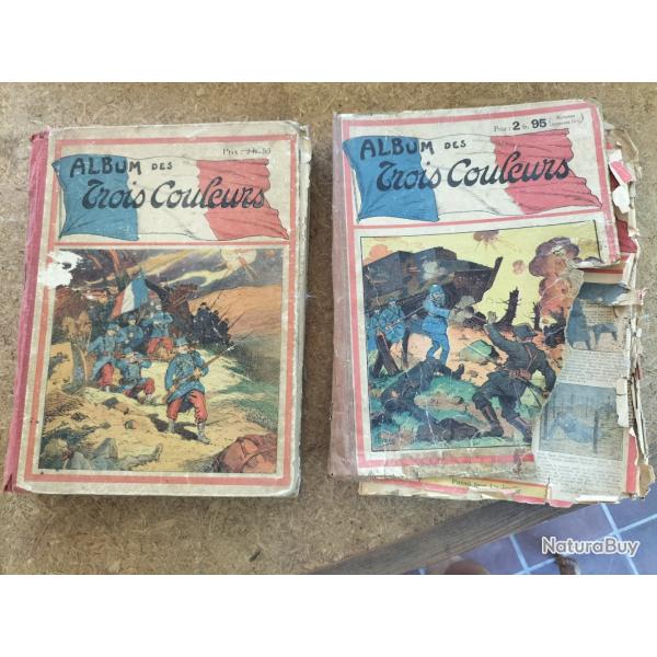 2 volumes relis des "3 couleurs" entre dcembre 1914 et dcembre 1917