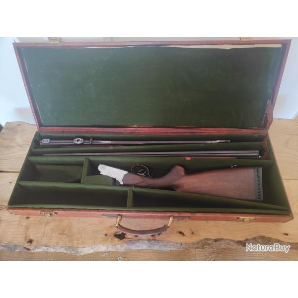 Express Antonio zoli Ariana 9.3/74 + un autre canon cal 20/76 le tout dans sa malette en cuir