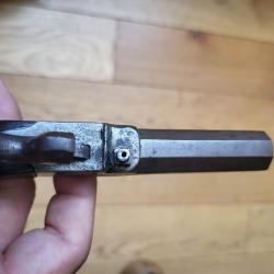 Pistolet coffre percussion poudre noire