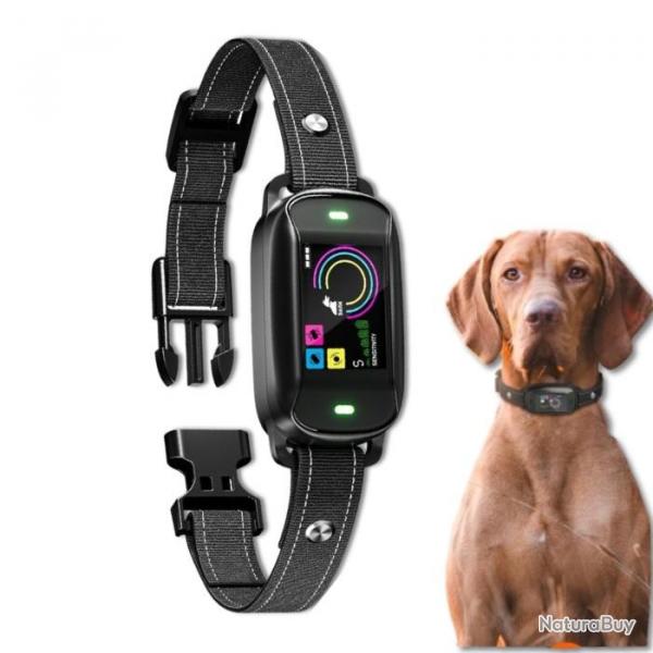 Collier de dressage pour chien - 5 niveaux de sensibilit - Sans blessures - Anti aboiement