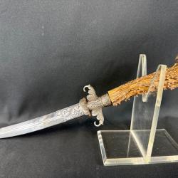 MAGNIFIQUE COUTEAU DE CHASSE CHATELLERAULT