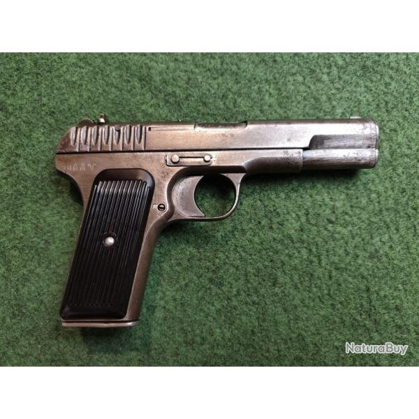 Pistolet TOKAREV TT-30 - Fabrication Russe 1935 - Calibre 7,62 x 25 Tokarev - 14666 (Occasion - Rvi