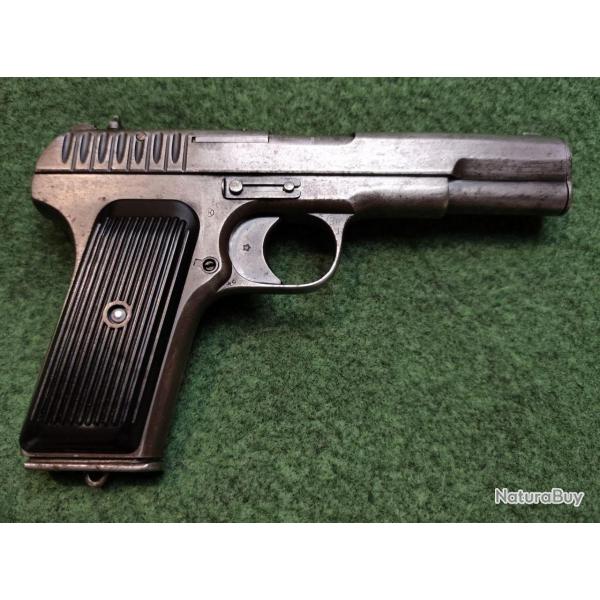 Pistolet TOKAREV TT-30 - Fabrication Russe 1935 - Calibre 7,62 x 25 Tokarev - 20106 (Occasion - Rvi