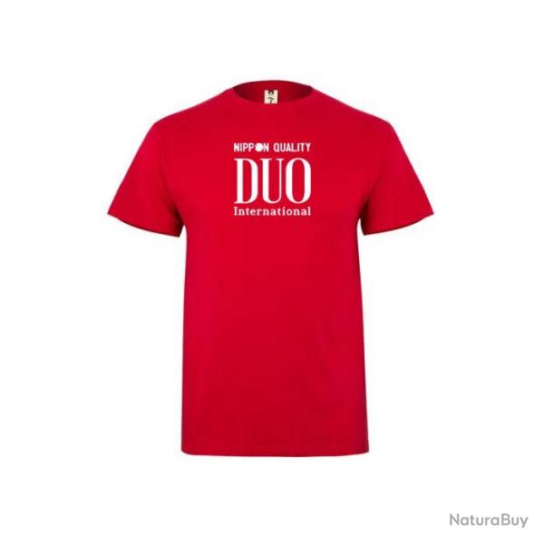 Tee shirt DUO Rouge S