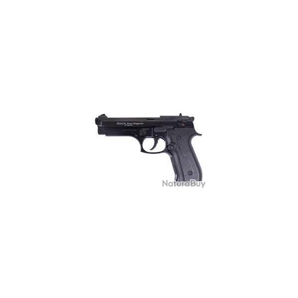 Pistolet  Blanc BLOW F92 FULL AUTO Noir - 9MM PAK