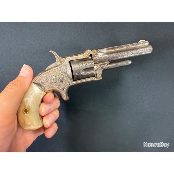 RARE REVOLVER MARLIN STANDARD 1873 de luxe calibre 32 rimfire