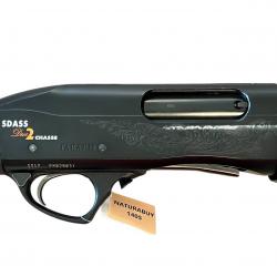 Fusil à pompe FABARM "SDASS 2 Chasse" cal 12/76, 76cm, mise à prix 1 sans prix de réserve, occasion