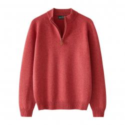 PULL ENFANT ZIPPÉ CORAIL ALAN PAINE