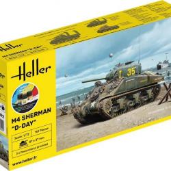 M4 Sherman D-day 1/72 | Heller (0000 4218) - Maquette plastique à monter