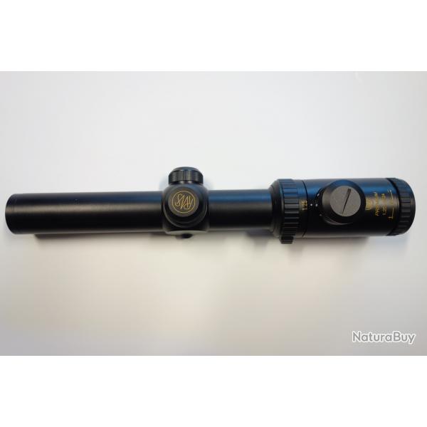 Lunette de battue neuve RWS PREMIUM   1-4x24 RETICULE LUMINEUX  DOT DIAMETRE 30MM