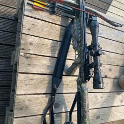 À vendre : Arbalète Panther Camouflage 278 lbs - Pack complet prêt à l'emploi