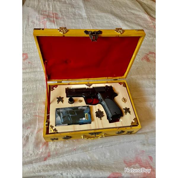 Pistolet d alarme 9 mm noir