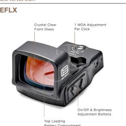 EOTECH - POINT ROUGE EFLX MINI RED DOT 1X30 3MOA