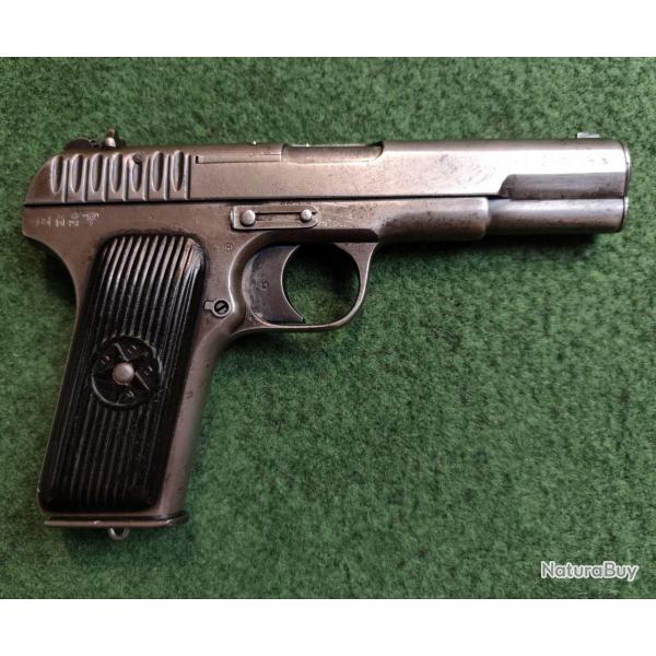 Pistolet TOKAREV TT-30 - Fabrication Russe 1935 - Calibre 7,62 x 25 Tokarev - 23983 (Occasion - Rvi