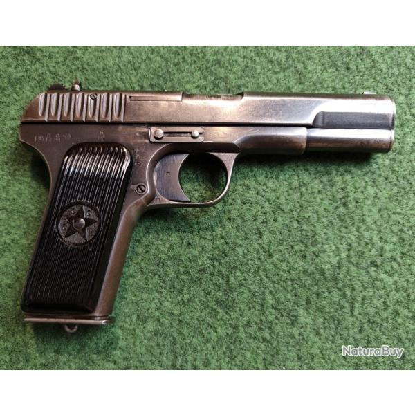 Pistolet TOKAREV TT-30 - Fabrication Russe 1935 - Calibre 7,62 x 25 Tokarev - 26007 (Occasion - Rvi