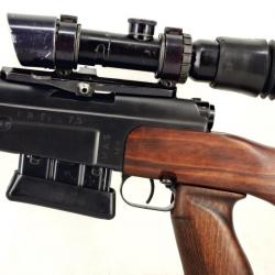 FUSIL D'INFANTERIE MAS FR-F1 PRÉSÉRIE NUMERO 169 BOIS NOYER TIREUR D'ELITE CALIBRE 7,5x54 MAS FRF1 -