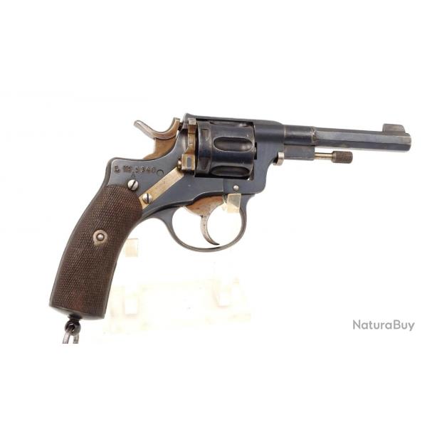 REVOLVER NAGANT SUEDOIS HUSQVARNA MODELE 1887 CALIBRE 7.5mm 4.5 pouces - SUEDE XIX Trs bon  XIX em