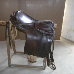 selle d'officier dans son coffre ww1