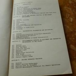 Revue U.S Marine corps desert Handbook( Manuel du désert du Corps des Marines des États-Unis (