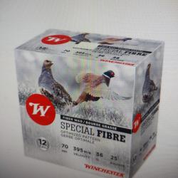 Winchester spécial fibre 12/70 36g lot de 4 boîtes soit 100 munitions