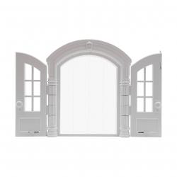 Rabat de porte pour chat, taille réglable, résistant aux intempéries, intérieur et extérieur, entrée