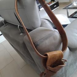 Holster et ceinturon en cuir John Wayne pour Colt Frontier 1873.