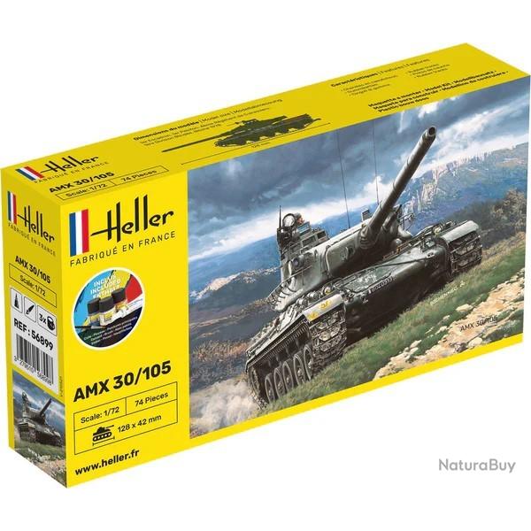 AMX 30/105 1/72 | Heller (0000 4219) - Maquette plastique  monter