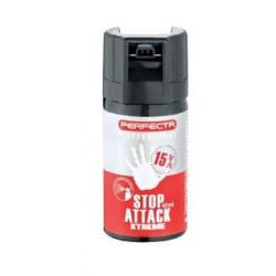 BOMBE STOP ATTACK XTREME GAZ POIVRE 40 ML PERFECTA