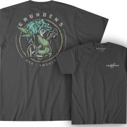 TEE SHIRT MERMAID SS T-SHIRT - IRON GREY - L