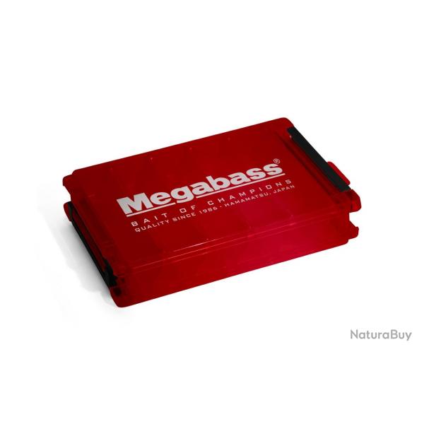 PROMO--- BOITE MEGABASS LUNKER LUNCH BOX REVERSIBLE MB-RV140 RED