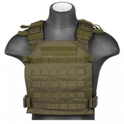 Gilet léger Plate carrier vert 1000D